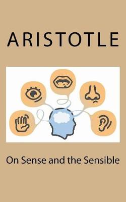 Book cover for On Sense and the Sensible