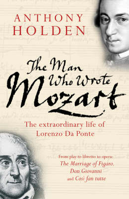 Book cover for The Man Who Wrote Mozart