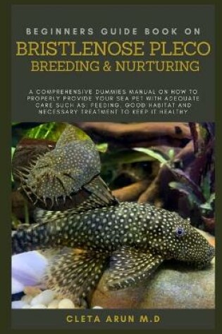 Cover of Beginners Guide Book on Bristlenose Pleco Breeding & Nurturing