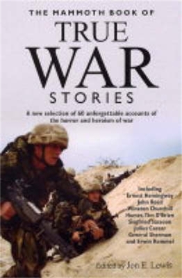 Book cover for The Mammoth Book of True War Stories