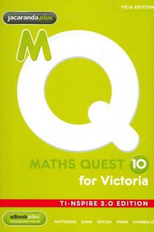 Cover of Maths Quest 10 for Victoria 3E TI-Nspire 2.0 Edition + EBookPLUS