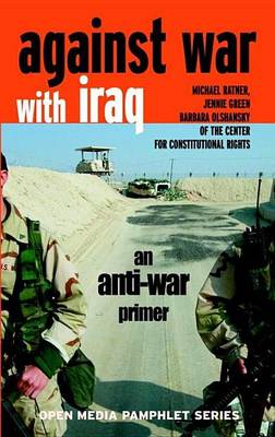 Book cover for Against War with Iraq