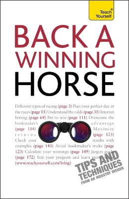 Book cover for Back a Winning Horse