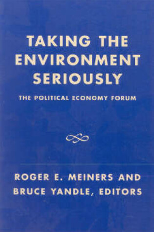 Cover of Taking the Environment Seriously