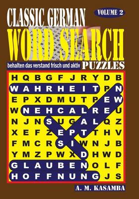 Book cover for Classic German Word Search Puzzles. Vol. 2