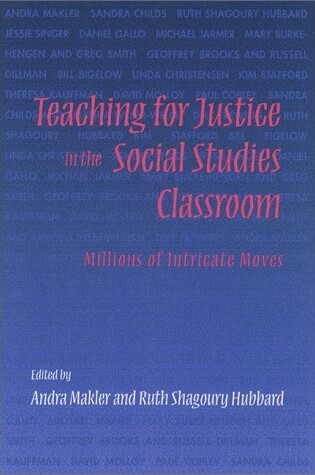 Cover of Teaching for Justice in the Social Studies Classroom