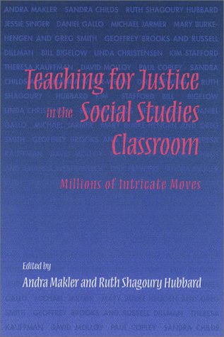 Book cover for Teaching for Justice in the Social Studies Classroom