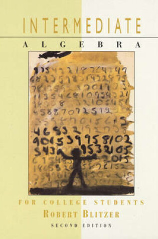 Cover of Intermediate Algebra for College & Math on the Intenet 1999 Pkg.