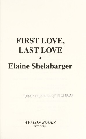 Cover of First Love, Last Love