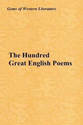 Cover of The Hundred Great English Poems