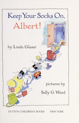 Book cover for Glaser Linda : Keep Your Socks on Albert