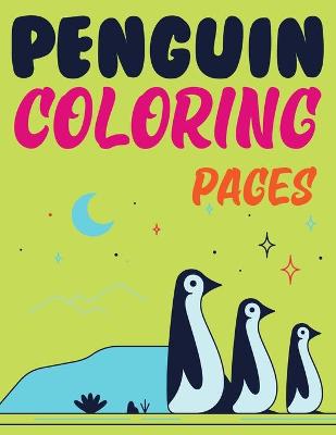 Book cover for Penguin Coloring Pages
