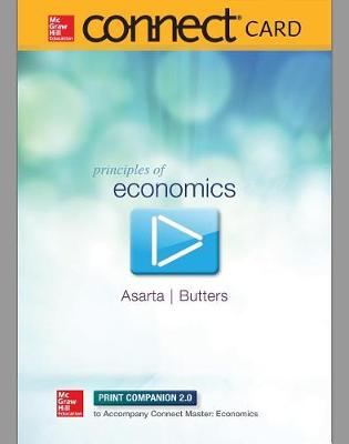 Book cover for Connect Master 1-Semester Access Card for Principles of Economics