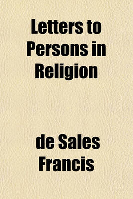 Book cover for Letters to Persons in Religion