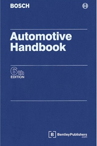 Cover of Bosch Automotive Handbook