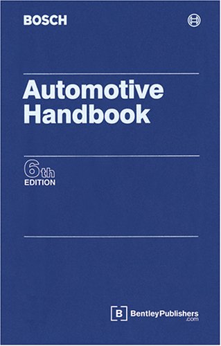 Book cover for Bosch Automotive Handbook