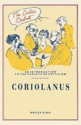 Cover of "Coriolanus"