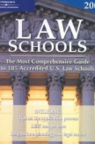 Cover of Law Schools 2002