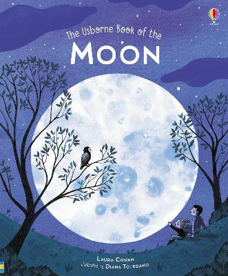 Book cover for Usborne Book of the Moon