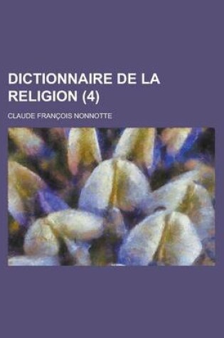 Cover of Dictionnaire de La Religion (4)