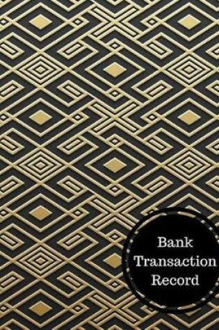 Cover of Bank Transaction Record