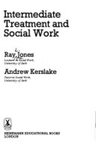 Cover of Intermediate Treatment and Social Work