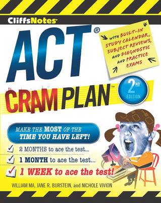 Book cover for Cliffsnotes ACT Cram Plan, 2nd Edition