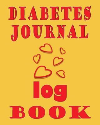 Book cover for Diabetes Journal Log Book