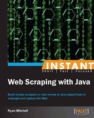 Book cover for Instant Web Scraping with Java