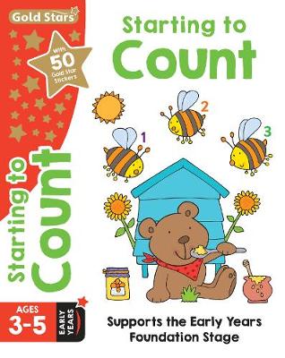 Book cover for Gold Stars Starting to Count Ages 3-5 Early Years