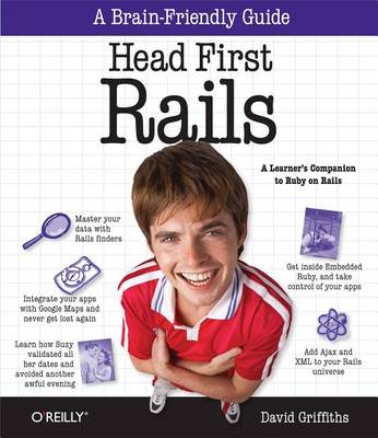 Book cover for Head First Rails