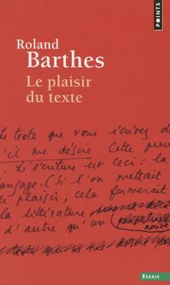 Book cover for Plaisir Du Texte (Le)