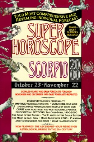 Cover of Super Horoscope: Scorpio