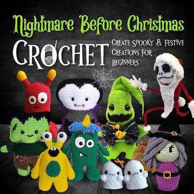 Book cover for Nightmare Before Christmas Crochet