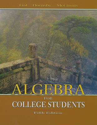 Book cover for Algebra for College Students Plus Mymathlab Student Starter Kit