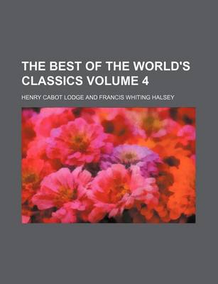 Book cover for The Best of the World's Classics Volume 4