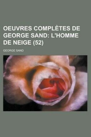 Cover of Oeuvres Completes de George Sand (52)