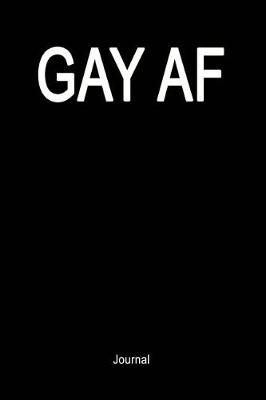 Book cover for Gay AF