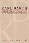 Book cover for Church Dogmatics Study Edition 1