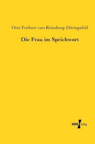 Cover of Die Frau im Sprichwort