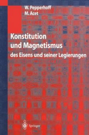 Cover of Konstitution und Magnetismus