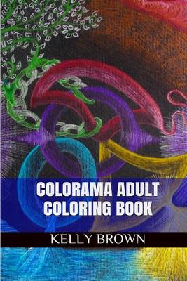 Book cover for Colorama Adult Coloring Book