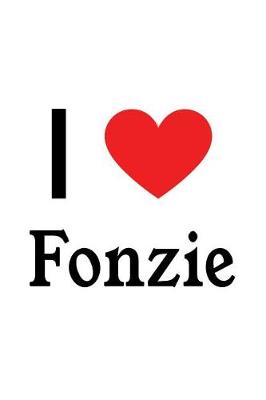 Book cover for I Love Fonzie