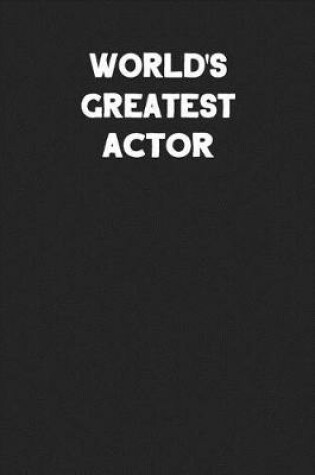 Cover of World's Greatest Actor