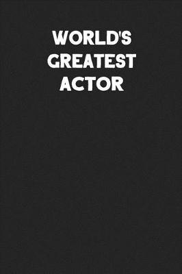 Book cover for World's Greatest Actor