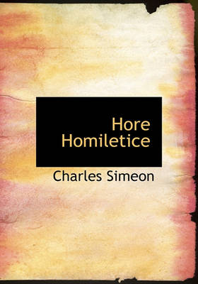 Book cover for Hore Homiletice