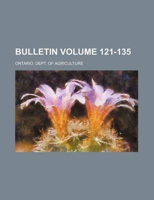 Book cover for Bulletin Volume 121-135