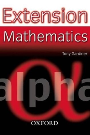 Cover of Extension Mathematics: Year 7: Alpha