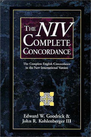 Book cover for The Niv Complete Concordance