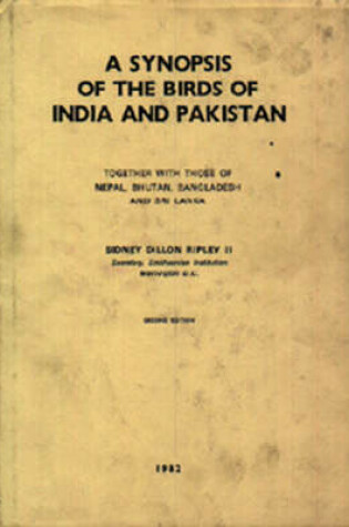 Cover of A Synopsis of the Birds of India and Pakistan